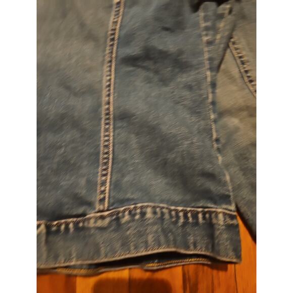 Gap Women's Blue Jeans Jacket Stretch, L Wash Denim Y2K Vintage 2009 - Picture 14 of 16